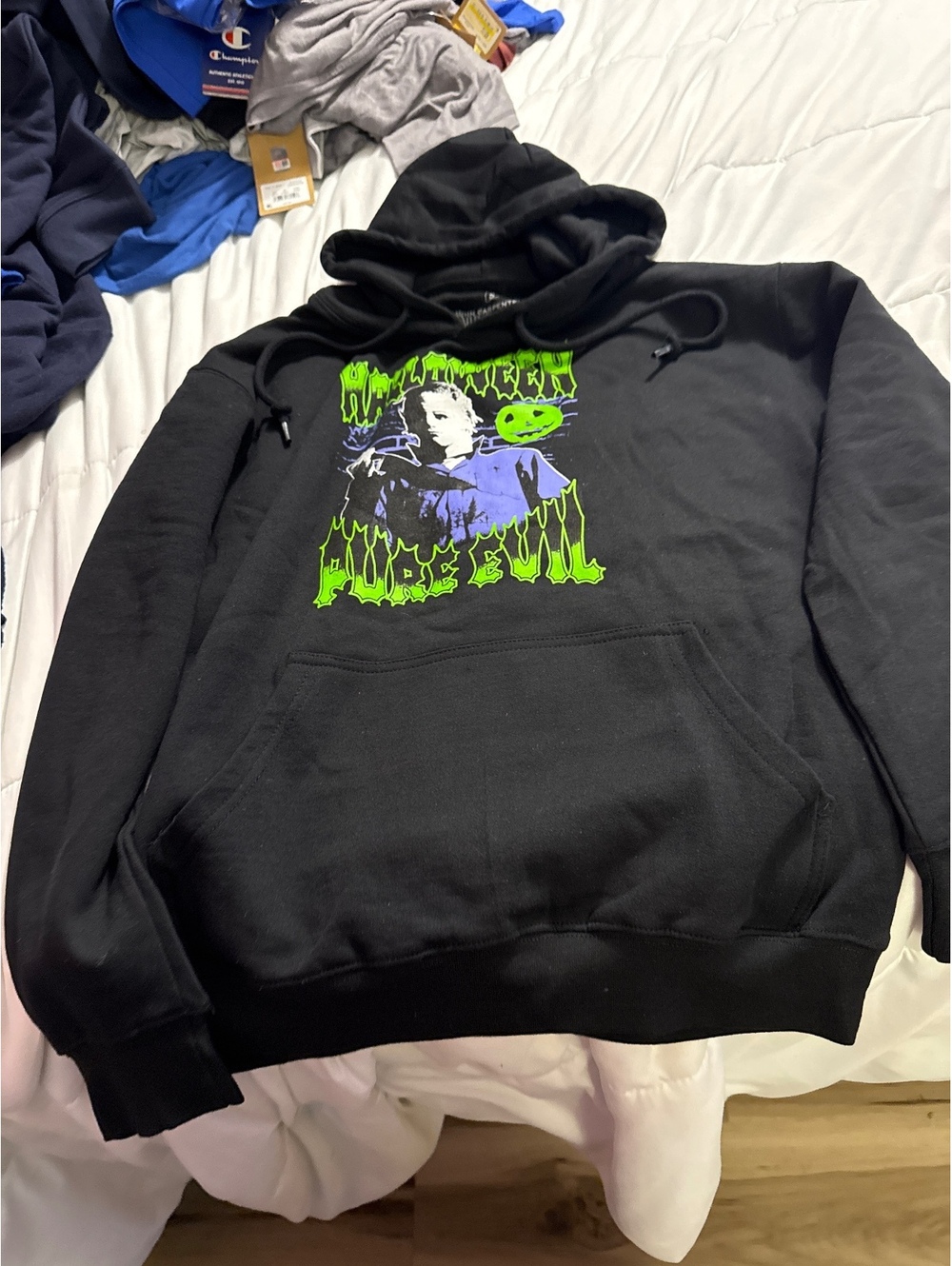 John Carpenter's Halloween Pure Evil Black Hoodie Size S